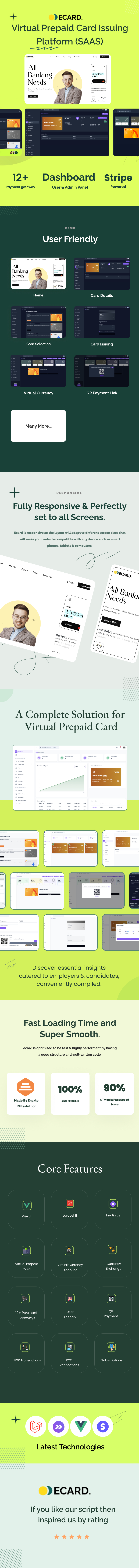 E-Card - Virtual Prepaid Card Issuing Platform (SAAS). - 5
